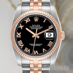 Rolex Datejust 36mm Men's 116231 Black Dial