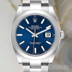 Rolex Datejust m126300-0001 Men's 41mm Oyster Bracelet Watch
