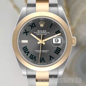 Rolex Datejust 41mm Men's m126303-0019 Grey Dial