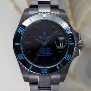 Rolex Submariner 40mm BLSTEALTH Men's Black Dial
