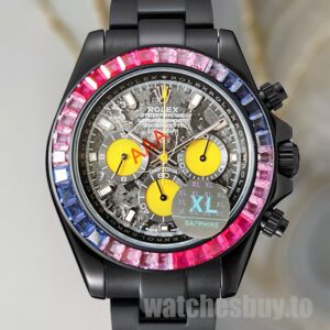 Rolex Daytona DIW Men's 40mm Black-tone