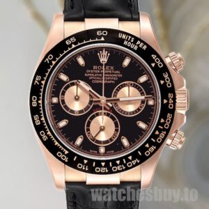 Rolex Daytona 40mm 116515 Men's Rose Gold-tone