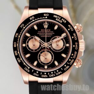 Rolex Daytona M116515ln-0017 Men's 40mm Rose Gold-tone Watch
