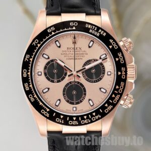 Rolex Daytona Men's 116515 40mm Watch Leather Strap