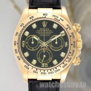 Rolex Daytona Men's 116518 40mm Black Dial