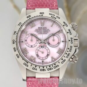 Rolex Daytona 116519 Men's 40mm Leather Strap Automatic