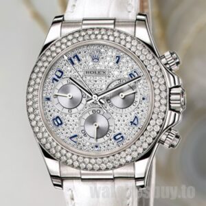 Rolex Daytona 40mm Men's 116589 Diamond Paved Dial Automatic