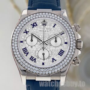 Rolex Daytona 116589 40mm Men's Diamond Paved Dial
