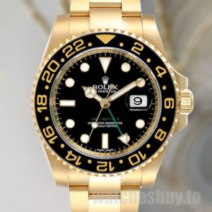 Rolex Gmt-Master Men's 40mm 116718-LN-78208 Watch Oyster Bracelet