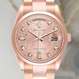 Rolex Day-Date Men's 36mm m118205f-0062 Oyster Bracelet