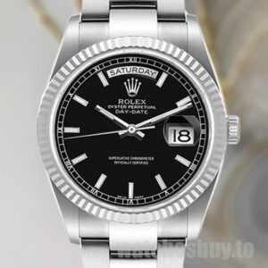 Rolex Day-Date Men's 36mm 118239 Silver-tone