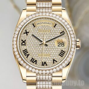 Rolex Day-Date m118348-0013 36mm Men's Gold-tone