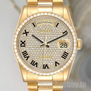 Rolex Day-Date m118348-0226 36mm Men's Watch
