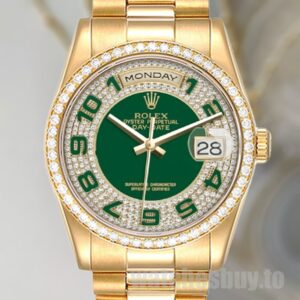 Rolex Day-Date Men's 36mm 118348-0054 Gold-tone