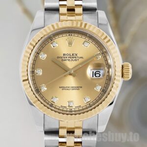 Rolex Datejust 41mm m126333-0012 Men's Champagne Dial Automatic