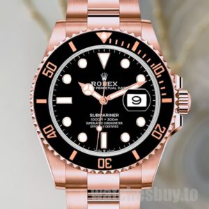 Rolex Submariner 41mm Men's 126605 Rose Gold-tone