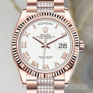 Rolex Day-Date m128235-0053 36mm Men's President Bracelet Automatic