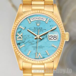 Rolex Day-Date 36mm Men's m128238-0071 Gold-tone