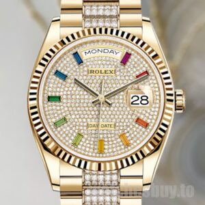 Rolex Day-Date Men's m128238-0052 36mm President Bracelet