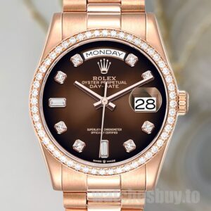 Rolex Day-Date m128345rbr-0040 Men's 36mm Automatic