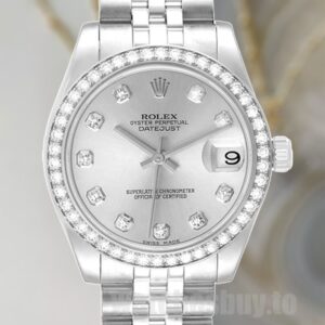 Rolex Datejust Unisex 31mm 178384 Automatic Silver Dial