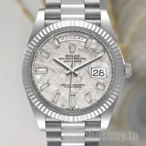 Rolex Day-Date 40mm m228236-0011 Men's Watch Meteorite Dial