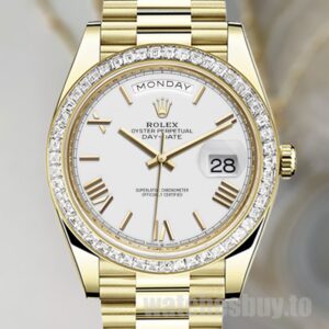 Rolex Day-Date 40mm Men's m228398tbr-0033 Gold-tone Watch