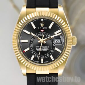 Rolex Sky-Dweller Men's 42mm m326238-0009 Rubber Band