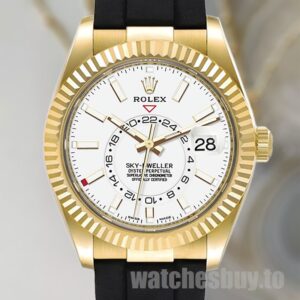 Rolex Sky-Dweller 42mm Men's m326238-0006 Rubber Band