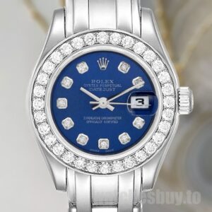 Rolex Pearlmaster Ladies 29mm 80299-72949 Silver-tone