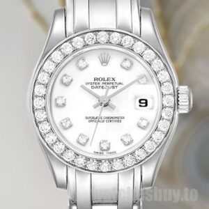 Rolex Pearlmaster Ladies 80299 29mm Automatic Watch