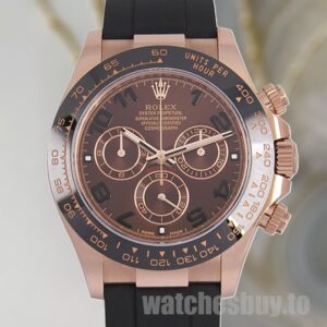 Rolex Daytona 40mm 116515 Men's Rubber Band Automatic