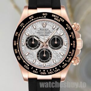 Rolex Daytona m116515ln-0055 Men's 40mm Rubber Band Watch