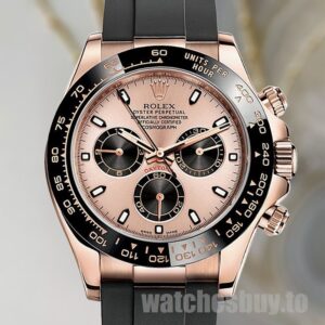 Rolex Daytona Men's m116515ln-0018 40mm Rose Gold Dial