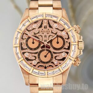 Rolex Daytona 116568 40mm Men's Automatic Rose Gold Dial
