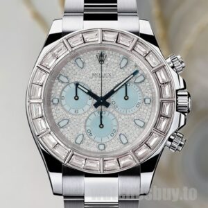 Rolex Daytona Men's 116576 40mm Diamond Paved Dial