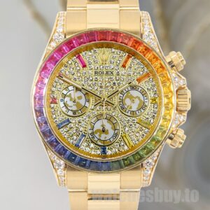 Rolex Daytona 40mm Men's 116598RBOW Gold-tone