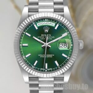 Rolex Day-Date 40mm Men's 228239 Silver-tone President Bracelet