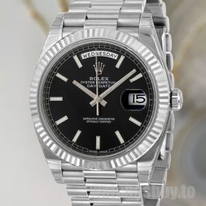 Rolex Day-Date 40mm Men's M228239-0004 Silver-tone