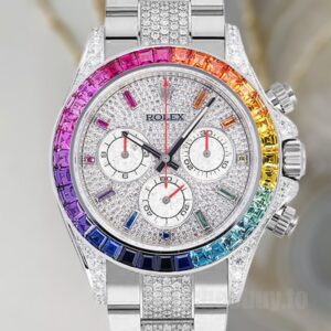 Rolex Daytona 116520 Diamond Paved Dial Automatic Men's Watch