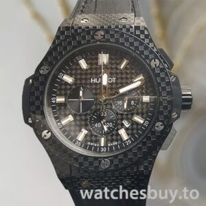 Hublot Big Bang 44mm Men's 301.QX.1740.GR Black Dial Quartz/Automatic