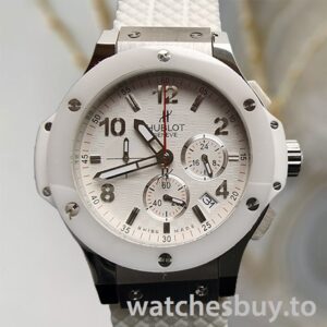 Hublot Big Bang 342.SE.230.RW Men's 44mm Rubber Band Silver-tone