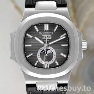 Patek Philippe Nautilus 40mm 5726A-001 Men's Silver-tone Automatic
