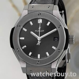 Hublot Classic Fusion Men's 43mm 581.NX.7071.LR Black Dial