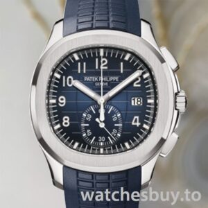 Patek Philippe Aquanaut 5968G-001 Men's 42mm Blue Dial Automatic