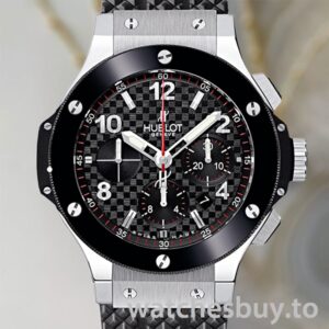 Hublot Big Bang Men's 301.SB.131.RX 44mm Silver-tone Black Dial