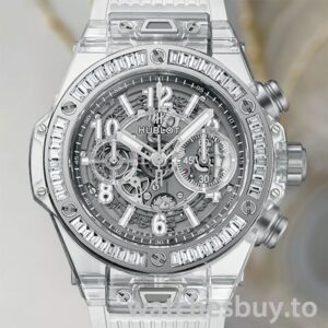Hublot Big Bang 45mm Men's 411.JX.4802.RT.1904 Rubber Band Automatic
