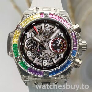 Hublot Big Bang 411.JX.4803.RT.4099 45mm Men Transparent Quartz/Automatic