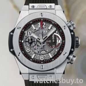 Hublot Big Bang 411.NX.1170.RX 46mm Men Silver-tone Skeleton Dial
