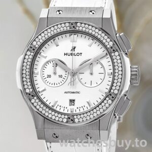 Hublot Classic Fusion 541.NE.2010.LR.1104 Men 42mm Silver-tone